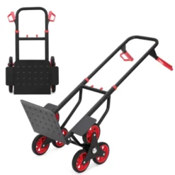 Stair Climbing Cart - 330lb Heavy Duty Hand Truck With 6 Wheels, 2 Elastic Ropes 14 Stair Climbing Cart - 330lb Heavy Duty Hand Truck With 6 Wheels, 2 Elastic Ropes -Garvee Sales GUEST 021652fd e08b 4da3 8071 5851ad9c7f73