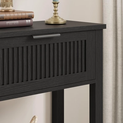 Farmhouse Entryway Table,43 Inch Wood Console Table With 2 Drawers 4 Farmhouse Entryway Table,43 Inch Wood Console Table With 2 Drawers - Image 4