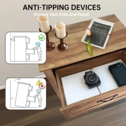 Garvee Chest Of Dresser, Vintage Wood 5 Drawer Tall Dresser Storage Organizer For Closet, Bedroom, Nursery, Living Room, Hallway, White -Garvee Sales GUEST 05d628da a2e8 485a 9d05 cf4b79c1803d