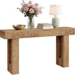63" Farmhouse Console Table, Long Sofa Table Behind Couch, Wooden Entryway Table 15 63" Farmhouse Console Table, Long Sofa Table Behind Couch, Wooden Entryway Table -Garvee Sales GUEST 0610c801 399e 42b5 acc1 802dfe3c2f38
