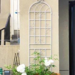 4 Pack 86.7"x19.7" Metal Garden Trellis, Rustproof Wire Lattice Panel, Outdoor Flower Support Trellis For Climbing Plants Roses Vine Cucumbers 9 4 Pack 86.7"x19.7" Metal Garden Trellis, Rustproof Wire Lattice Panel, Outdoor Flower Support Trellis For Climbing Plants Roses Vine Cucumbers -Garvee Sales GUEST 07a75f5e 7142 4194 be3b fbfbe2289b87