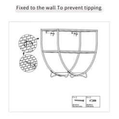 Console Table, Entryway Table With 2-Tier Open Storage Shelf, Industrial Design Display Shelf, Hallway Console Sofa Table For Living Room Hallway 13 Console Table, Entryway Table With 2-Tier Open Storage Shelf, Industrial Design Display Shelf, Hallway Console Sofa Table For Living Room Hallway -Garvee Sales GUEST 0865134d 8c0a 4629 93d5 b6bb4387e4b1