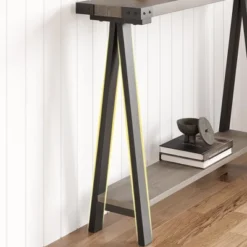 Farmhouse Console Table, 43.3" Entryway Table With Storage -Garvee Sales GUEST 0a62c8a3 7a59 4e6c b41d d01576c9bbdd