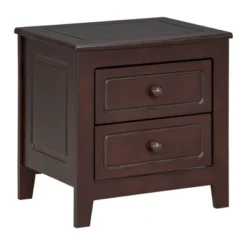 Garvee Night Stands End Table With 2 Storage Drawers Easy Assembly Mid Century Retro Bed Side Table For Bedroom/Living Room/Salon/Office -Garvee Sales GUEST 0a98f87d f186 479b b78e ad9f97611615