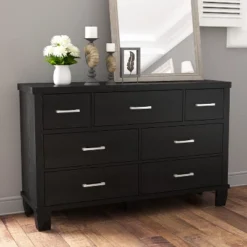 7-Drawer Modern Dresser With Metal Handles, Wooden Chest Of Drawers Organizer For Bedroom And Living Room Storage 15 7-Drawer Modern Dresser With Metal Handles, Wooden Chest Of Drawers Organizer For Bedroom And Living Room Storage -Garvee Sales GUEST 0f5d1ae0 8699 43d7 a793 aea7bd0953ac