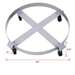 2Pcs Drum Dolly For 55 Gallon Drums,Barrel Dolly With 4 Swivel Caster Wheels,Heavy Duty Steel Frame Drum Cart With Brake 8 2Pcs Drum Dolly For 55 Gallon Drums,Barrel Dolly With 4 Swivel Caster Wheels,Heavy Duty Steel Frame Drum Cart With Brake -Garvee Sales GUEST 1084c840 940d 4865 91f1 783d380f4a5b