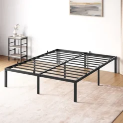 Whizmax 14 Inch Bed Frame With Storage,Metal Platform Bed Frame No Box Spring Needed Steel Slat Support, Black -Garvee Sales GUEST 11a91b8f 4345 4307 891d ce4ef24f8e74