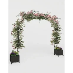Garden Arch Trellis For Climbing Plants, Metal Wedding Arch Flowers Frame Backdrop Stand, For Wedding Garden Party Plant,Raised Planter Box 17 Garden Arch Trellis For Climbing Plants, Metal Wedding Arch Flowers Frame Backdrop Stand, For Wedding Garden Party Plant,Raised Planter Box -Garvee Sales GUEST 15ee8680 824e 43b0 85e8 5d3f0bff8e06