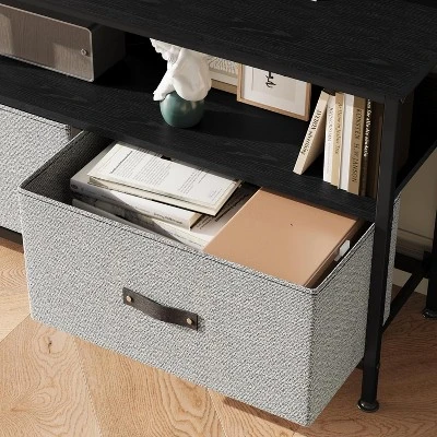 Dresser TV Stand, Entertainment Center With Storage, 55 Inch TV Stand For Bedroom Small TV Stand Dresser With Drawers And Shelves For Living Room 4 Dresser TV Stand, Entertainment Center With Storage, 55 Inch TV Stand For Bedroom Small TV Stand Dresser With Drawers And Shelves For Living Room - Image 4