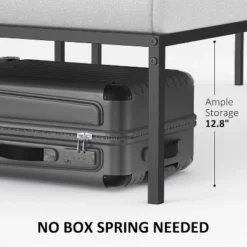 Garvee Metal Platform Bed Frame With Storage, Steel Slat Support, No Box Spring Needed, Easy Assembly Mattress Foundation -Garvee Sales GUEST 1b1439cc 03d5 485c 8a9f e50f2cebffe1