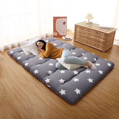 Japanese Style Floral Floor Mattress For Adults Kids Foldable & Portable Floor Mat Sleeping Pad For Dorm Camping 6 Japanese Style Floral Floor Mattress For Adults Kids Foldable & Portable Floor Mat Sleeping Pad For Dorm Camping - Image 6