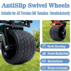 Utility Park Garden Cart, Folding Camping Trolley, Outdoor Picnic Beach Wagon, Brown 14 Utility Park Garden Cart, Folding Camping Trolley, Outdoor Picnic Beach Wagon, Brown -Garvee Sales GUEST 205a1e17 89d5 49a8 a1e0 389fee65e9a0