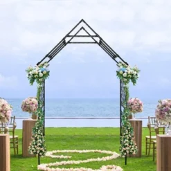 Steel Garden Arch Arbor Trellis 7.87x3.93Ft Metal Outdoor Patio Arch For Climbing Plants, Wedding, Yard, Garden Decor, Weather-Resistant 13 Steel Garden Arch Arbor Trellis 7.87x3.93Ft Metal Outdoor Patio Arch For Climbing Plants, Wedding, Yard, Garden Decor, Weather-Resistant -Garvee Sales GUEST 20bbcb09 98d6 4f8b ba9f fca2082f6da2