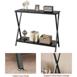2-Tier Narrow Console Table ¨C Entryway & Sofa Side Table For Hallway, Living Room, Bedroom, Kitchen Counter, And Display Table Behind Couch 8 2-Tier Narrow Console Table ¨C Entryway & Sofa Side Table For Hallway, Living Room, Bedroom, Kitchen Counter, And Display Table Behind Couch -Garvee Sales GUEST 22552f57 330d 413b a8f5 a135a3f9feb1