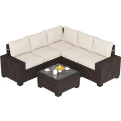 Whizmax 6-Piece Outdoor Patio Furniture Set With Modern Rattan Wicker, Perfect For Garden, Deck, And Backyard 14 Whizmax 6-Piece Outdoor Patio Furniture Set With Modern Rattan Wicker, Perfect For Garden, Deck, And Backyard -Garvee Sales GUEST 2320ae53 5b85 4afb a367 da7c978fa5ae