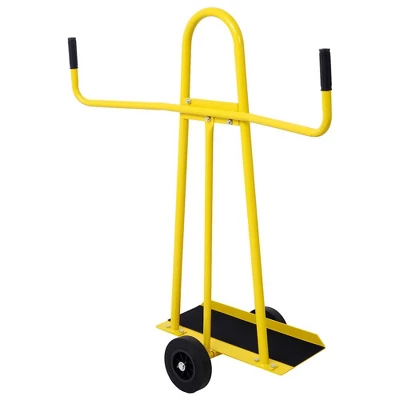 Steel Panel Cart,Drywall Sheet Cart & Panel Dolly 750lbs Panel Service Cart, Yellow 2 Steel Panel Cart,Drywall Sheet Cart & Panel Dolly 750lbs Panel Service Cart, Yellow - Image 2