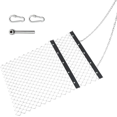 4' X 5' ATV Chain Harrow UTV Drag Grader Tractor Attachments For Farm And Garden Lawn -Garvee Sales GUEST 237857d8 d138 4777 b7a2 197180383474