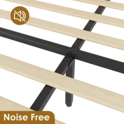 Rattan Bed Frame Bed Frame With 2 Drawers, Wooden Platform Bed With Rattan Headboard, Led Lights 11 Rattan Bed Frame Bed Frame With 2 Drawers, Wooden Platform Bed With Rattan Headboard, Led Lights -Garvee Sales GUEST 267b8d3b 4f16 46f7 8422 85028346abd1