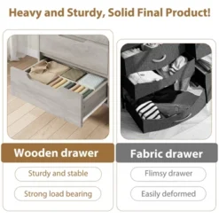 Garvee 6 Dresser For Bedroom, 47.2" Wide Dresser, Freestanding Vertical Drawer Cabinet With Storage, Wooden Closet Storage Chest For Bedroom 14 Garvee 6 Dresser For Bedroom, 47.2" Wide Dresser, Freestanding Vertical Drawer Cabinet With Storage, Wooden Closet Storage Chest For Bedroom -Garvee Sales GUEST 28b09f1c a36c 4e52 a643 3e49a142f38b