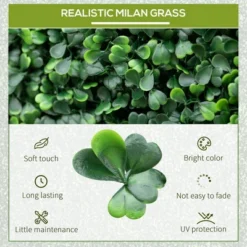 12 PCS 20" X 20" Artificial Boxwood Panel Topiary Wall Greenery Backdrop, Light Green -Garvee Sales GUEST 2abe249f 3572 46c6 b63c 331e89fb04c8