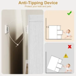 Garvee 3 Drawer Dresser For Bedroom, White Nightstand 3 Chest Of Drawers With Large Storage, Small Bedside Table For Living Room, Nursery, Entryway -Garvee Sales GUEST 2b3bd929 0d2a 4ea8 9634 8b142f4f57a5