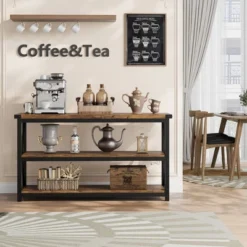 Whizmax Industrial Console Table For Entryway, 47.2" Narrow Entryway Table With Storage, 3 Tier Wood Sofa Table For Living Room, Hallway, ,Entryway 12 Whizmax Industrial Console Table For Entryway, 47.2" Narrow Entryway Table With Storage, 3 Tier Wood Sofa Table For Living Room, Hallway, ,Entryway -Garvee Sales GUEST 2b8e0f4f 4c96 4e41 a48f b91b8f96569a