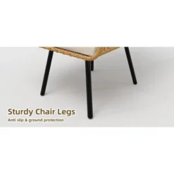 3 Piece Outdoor Wicker Patio Bistro Set, Rattan Conversation Set With Glass Top Coffee Table And Cushioned Chairs, All-Weather Balcony Furniture Set 16 3 Piece Outdoor Wicker Patio Bistro Set, Rattan Conversation Set With Glass Top Coffee Table And Cushioned Chairs, All-Weather Balcony Furniture Set -Garvee Sales GUEST 2e3cbfe7 8d8e 424a a9a0 a01827ce9785