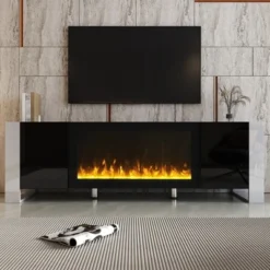 68" Fireplace TV Stand For TVs UP To 78", Electric Fireplace Media Entertainment Center, Modern TV Console Table With Storage For Living Room 18 68" Fireplace TV Stand For TVs UP To 78", Electric Fireplace Media Entertainment Center, Modern TV Console Table With Storage For Living Room -Garvee Sales GUEST 31fbacef df7a 49cc b376 9809abe0dda2