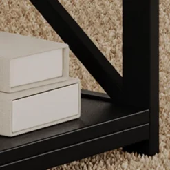 2-Tier Coffee Table For Small Spaces, X-Frame Living Room Low Coffee Table With Storage Shelf 16 2-Tier Coffee Table For Small Spaces, X-Frame Living Room Low Coffee Table With Storage Shelf -Garvee Sales GUEST 375e52b8 0789 46b4 af8b bd414a521e59