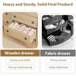 7 Dresser For Bedroom, 54" Wide Drawer Dresser With Storage Freestanding, Wooden Closet Storage Chest 12 7 Dresser For Bedroom, 54" Wide Drawer Dresser With Storage Freestanding, Wooden Closet Storage Chest -Garvee Sales GUEST 3770a8d6 a4b7 42cf 805e e238b587ec76