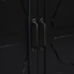 Country Style Wooden Sideboard With Pine Doors And Legs, 4 Metal Handles, For Hallway Entryway Living Room Dining Room -Garvee Sales GUEST 37abbbf7 6897 4c24 b373 fbc3759e478e