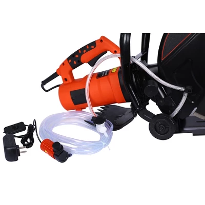 14 Inch Cut Off Saw Wet/Dry Concrete Saw Cutter Guide Roller With Water Line Attachment 3 14 Inch Cut Off Saw Wet/Dry Concrete Saw Cutter Guide Roller With Water Line Attachment - Image 3