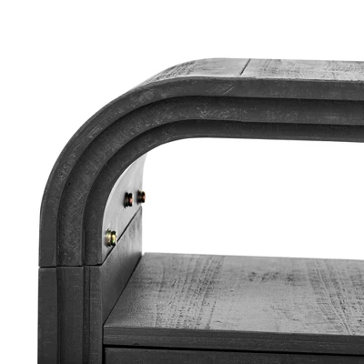 59" Entryway Console Table With Storage, Wooden Sideboard Buffet Cabinet, Behind Couch Table, Sofa Foyer Table For Entryway Hallway Living Room 4 59" Entryway Console Table With Storage, Wooden Sideboard Buffet Cabinet, Behind Couch Table, Sofa Foyer Table For Entryway Hallway Living Room - Image 4