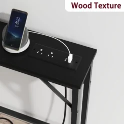 Garvee 5.9" Narrow Sofa Table With Outlets, Skinny Console Table With Storage, Slim Behind Couch Table For Living Room, Hallway, Foyer 15 Garvee 5.9" Narrow Sofa Table With Outlets, Skinny Console Table With Storage, Slim Behind Couch Table For Living Room, Hallway, Foyer -Garvee Sales GUEST 388fb83f 315b 4f66 a9fa c97db07dac86