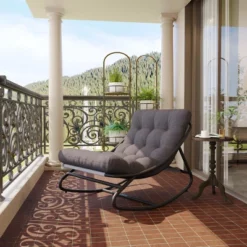 Patio Rocking Chair With Thick Cushion, Comfy Indoor/Outdoor Lounge Rocker For Porch, Garden, Living Room 18 Patio Rocking Chair With Thick Cushion, Comfy Indoor/Outdoor Lounge Rocker For Porch, Garden, Living Room -Garvee Sales GUEST 38b4cf45 32f4 4a9d b8bc 8c9aed0d1d82