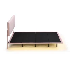 Floating Queen Platform Bed Frame, Headboard Velvet, No Box Spring Needed Upholstered Queen Bed Frame For Bedroom 9 Floating Queen Platform Bed Frame, Headboard Velvet, No Box Spring Needed Upholstered Queen Bed Frame For Bedroom -Garvee Sales GUEST 3a6ced3e 6512 4db1 8728 b13c0a16d496