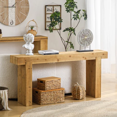 63" Entryway Console Table, Wooden Narrow Behind Couch Table, Rectangular Narrow Long Sofa Table, Sofa Foyer Table For Entryway Hallway Living Room 1 63" Entryway Console Table, Wooden Narrow Behind Couch Table, Rectangular Narrow Long Sofa Table, Sofa Foyer Table For Entryway Hallway Living Room