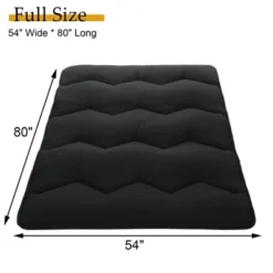 Foldable Futon Mattress Solid Color Floor Mattress Japanese Floor Bed Tatami Mattresses For Dorm Living Room
