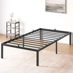 Whizmax 14 Inch Bed Frame With Storage,Metal Platform Bed Frame No Box Spring Needed Steel Slat Support, Black -Garvee Sales GUEST 3c866d08 7ef3 4412 975a 28c02c8fba18