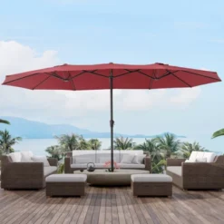 Patio Umbrella, 15FT Double-Side, Outdoor Market Umbrella, Umbrella With Crank Handle, Patio Umbrella For Backyard, Deck, Pool 13 Patio Umbrella, 15FT Double-Side, Outdoor Market Umbrella, Umbrella With Crank Handle, Patio Umbrella For Backyard, Deck, Pool -Garvee Sales GUEST 3e854460 cb39 4783 b9c6 33bae326ed24