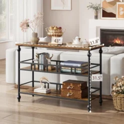 Whizmax Console Table, 3-Tier Sofa Tables Narrow Entryway Table With Storage For Living Room, Foyer, Bedroom 11 Whizmax Console Table, 3-Tier Sofa Tables Narrow Entryway Table With Storage For Living Room, Foyer, Bedroom -Garvee Sales GUEST 3f5fe76b 1523 4f90 a9e8 09cd3145d045