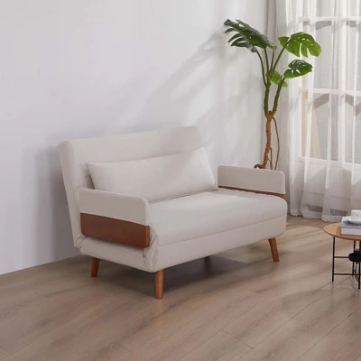 Modern Foldable Sofa Bed – Converts In 10 Sec, 6 Level Adjustable Backrest, Breathable Linen Fabric 7 Modern Foldable Sofa Bed – Converts In 10 Sec, 6 Level Adjustable Backrest, Breathable Linen Fabric - Image 7