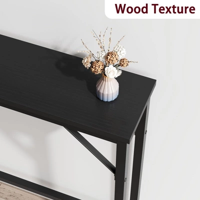 Narrow Console Table, 39.3" Small Entryway Table, Thin Sofa Table 1 Narrow Console Table, 39.3" Small Entryway Table, Thin Sofa Table
