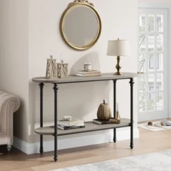 Whizmax Console Table, 43.3" Entryway Table With Storage, 2 Tier Sofa Table, Behind Couch Table For Living Room, Hallway, Entryway 17 Whizmax Console Table, 43.3" Entryway Table With Storage, 2 Tier Sofa Table, Behind Couch Table For Living Room, Hallway, Entryway -Garvee Sales GUEST 43d0caa0 035d 4937 ac7a a3eb124e1218