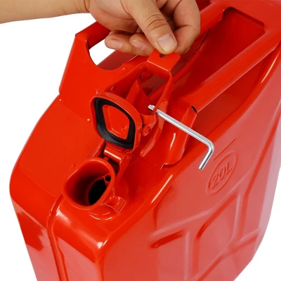 1 Pcs 20 Liter/5 Gallon Fuel Can With Flexible Spout Petrol Diesel Storage Can Portable Cans Fuel Tank Steel Fuel Can 2 1 Pcs 20 Liter/5 Gallon Fuel Can With Flexible Spout Petrol Diesel Storage Can Portable Cans Fuel Tank Steel Fuel Can - Image 2