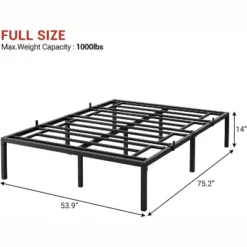 Garvee Metal Platform Bed Frame With Storage, Steel Slat Support, No Box Spring Needed, Easy Assembly Mattress Foundation -Garvee Sales GUEST 4781ca58 2bf1 462c 941b 38254dfb7b2a