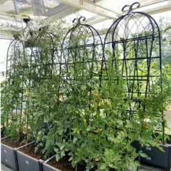 4 Pack Metal Garden Trellis 86.7" X 19.7"/71"x19.7" Rustproof Trellis For Climbing Plants Outdoor Flower Support Black 29 4 Pack Metal Garden Trellis 86.7" X 19.7"/71"x19.7" Rustproof Trellis For Climbing Plants Outdoor Flower Support Black -Garvee Sales GUEST 4917a296 0c70 4145 9c4f f2eaa884d27e