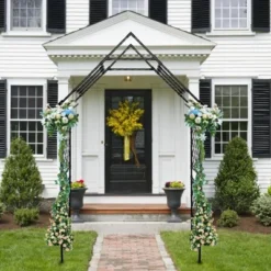 Steel Garden Arch Arbor Trellis 7.87x3.93Ft Metal Outdoor Patio Arch For Climbing Plants, Wedding, Yard, Garden Decor, Weather-Resistant 9 Steel Garden Arch Arbor Trellis 7.87x3.93Ft Metal Outdoor Patio Arch For Climbing Plants, Wedding, Yard, Garden Decor, Weather-Resistant -Garvee Sales GUEST 499e3d05 b8f5 4c4a a136 abd1c6df70a6