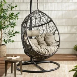 Hanging Egg Chair, Indoor Outdoor Patio Wicker Swing Egg Basket Chairs With Cushion, Rattan Wicker Hammock Chairs 9 Hanging Egg Chair, Indoor Outdoor Patio Wicker Swing Egg Basket Chairs With Cushion, Rattan Wicker Hammock Chairs -Garvee Sales GUEST 4b2e0a08 cbd7 4a2d b27f 5d4579ecc53a
