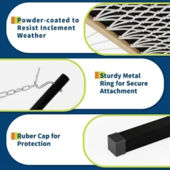 Double Hammock With Space Foldable Saving Steel Stand Included 2 Person Heavy Duty Outside Garden Yard 450lb Capacity For Garden Outdoor Beige 10 Double Hammock With Space Foldable Saving Steel Stand Included 2 Person Heavy Duty Outside Garden Yard 450lb Capacity For Garden Outdoor Beige -Garvee Sales GUEST 4dcbed84 3a62 4819 928c 9984d6d7d488